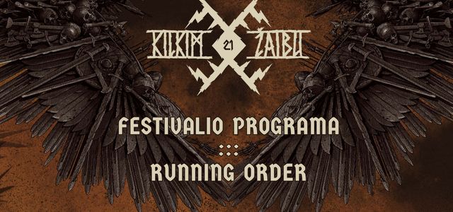 KILKIM ŽAIBU XXI Festival Running Order - Kilkim Žaibu XXIII, 2023 - Baltic  culture and extreme music festival