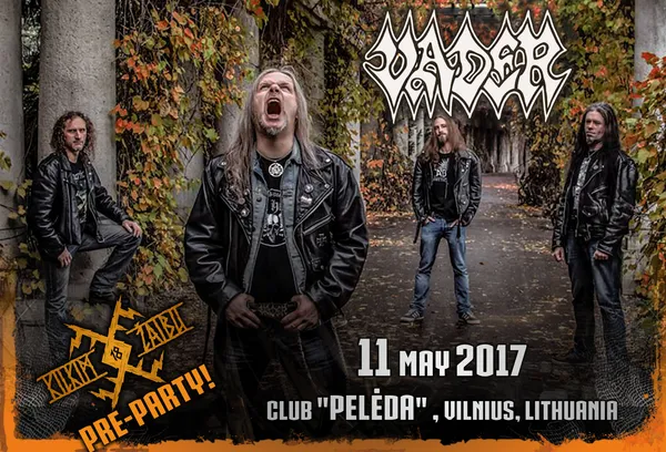 VADER ir DECAPITATED desantas atvyksta į Vilnių jau šį ketvirtadienį!