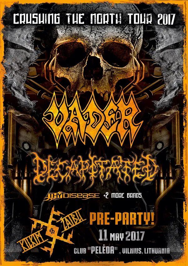 KILKIM ŽAIBU kviečia į “Pre-Party” su VADER!