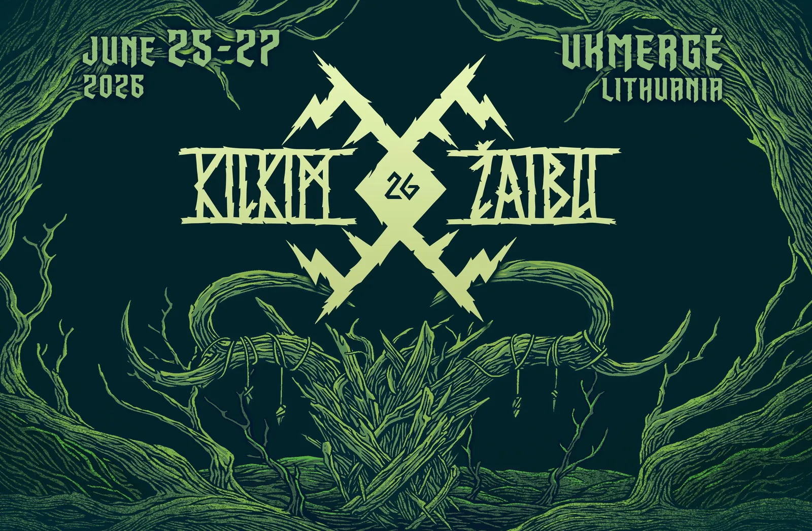 KILKIM ŽAIBU XXVI: Fiercer, Heavier and Louder than Ever!